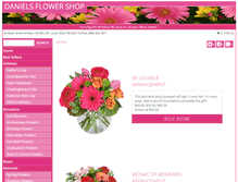 Tablet Screenshot of danielsflowershop.net